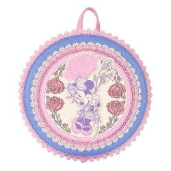 раница,раници,loungefly,disney,by,minnie,floral,and,lace,mini,backpack,pink