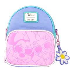 раница,раници,loungefly,minnie,mouse,disney,by,daisy,duck,&,convertible,mini,backpack,purple