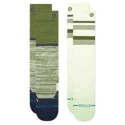чорапи,мъжки,чорапи,stance,backside,mid,poly,snow,socks,2,pairs,green