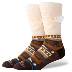 чорапи,мъжки,чорапи,stance,have,some,eggnog,crew,socks,brown,(dark,brown)