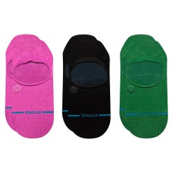 чорапи,дамски,чорапи,stance,icon,no,show,socks,3,pairs,berry,(multicolor)