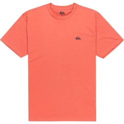 тениска,мъжки,тениски,quiksilver,basic,short,sleeve,t,shirt,mineral,red,(orange)