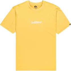 тениска,мъжки,тениски,quiksilver,fineline,short,sleeve,t,shirt,rattan,(yellow)