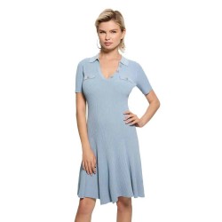 рокля,дамски,поли,и,рокли,guess,w5rk18z2u00,short,sleeve,short,dress,blue,(coronado,blue)