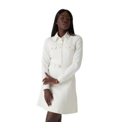рокля,дамски,поли,и,рокли,guess,w5rk93kcbo2,long,sleeve,short,dress,white,(cream,white)