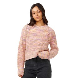 блуза,дамски,пуловери,дамски,плетени,дрехи,rip,curl,beach,party,slub,sweater,purple,(pink)