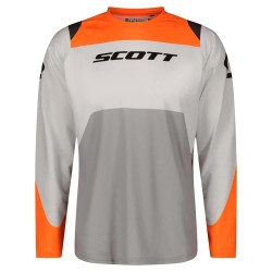 блуза,с,дълъг,ръкав,мъжки,тениски,дамски,тениски,scott,evo,race,long,sleeve,jersey,white,grey,(bright,white,shocking,orange)