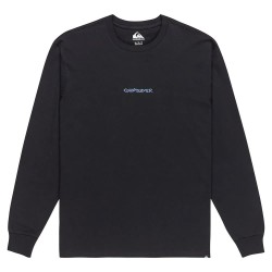 тениска,мъжки,тениски,quiksilver,evo,snake,type,long,sleeve,t,shirt,black