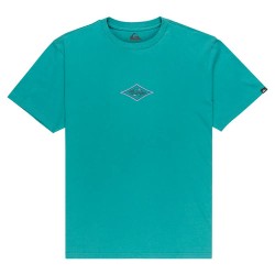 тениска,мъжки,тениски,quiksilver,evo,swell,ovation,short,sleeve,t,shirt,deep,sea,(green,blue)