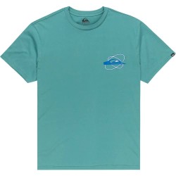 тениска,мъжки,тениски,quiksilver,evo,waves,festival,short,sleeve,t,shirt,deep,sea,(green)
