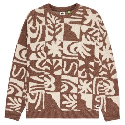 блуза,мъжки,пуловери,quiksilver,hall,city,sweatshirt,brown,(chocolate,brown,terreau,desert)