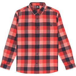 риза,с,дълъг,ръкав,мъжки,ризи,quiksilver,motherfly,plaid,long,sleeve,shirt,mineral,red,(red)