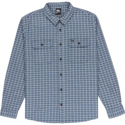 риза,с,дълъг,ръкав,мъжки,ризи,quiksilver,salt,lake,waffle,long,sleeve,shirt,blue,(china,blue)