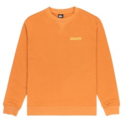 блуза,мъжки,пуловери,quiksilver,salt,water,graphic,sweatshirt,orange,(almond)