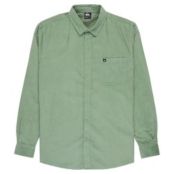 риза,с,дълъг,ръкав,мъжки,ризи,quiksilver,smoke,trail,cord,long,sleeve,shirt,granite,green,(green)