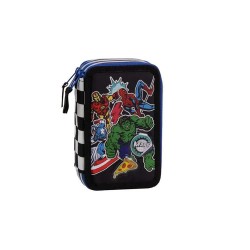 канцеларски,принадлежности,cerdá,avengers,pencil,case,black,(multicolor)
