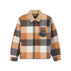 яке,детски,якета,и,палта,quiksilver,dna,sherpa,harrington,jacket,brown,(almond)