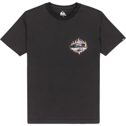 тениска,детски,тениски,quiksilver,ev,in,flames,short,sleeve,t,shirt,black