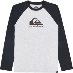 тениска,детски,тениски,quiksilver,ev,omni,logo,raglan,long,sleeve,t,shirt,athletic,heather,(grey)