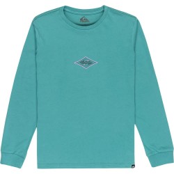 тениска,детски,тениски,quiksilver,ev,swell,ovation,long,sleeve,t,shirt,deep,sea,(green)