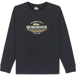 тениска,детски,тениски,quiksilver,ev,type,line,long,sleeve,t,shirt,black