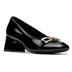 обувки,дамски,обувки,clarks,shoes,nyta45,court,heel,shoes,black