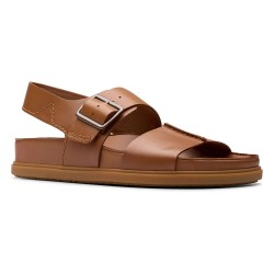 сандали,мъжки,сандали,clarks,shoes,torford,strap,sandals,brown,(tan,leather)