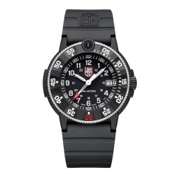 часовник,часовници,luminox,original,navy,seal,3000,series,43mm,watch,silver