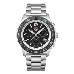 часовник,часовници,luminox,xs.3141,pacific,diver,chronograph,3140,series,44mm,watch,silver