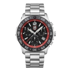 часовник,часовници,luminox,xs.3155.m,pacific,diver,chronograph,3140,series,44mm,watch,silver