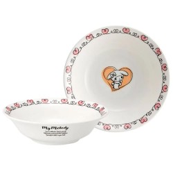 раници,skater,sanrio,my,melody,bone,china,bowl,silver,(multicolor)