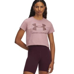 тениска,дамски,тениски,under,armour,live,sportstyle,graphic,t,shirt,pink