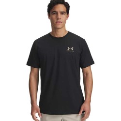тениска,мъжки,тениски,under,armour,sportstyle,left,chest,t,shirt,black