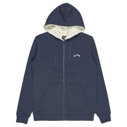 Блуза Billabong Arch Sherpa full zip sweatshirt - Blue (Ombre Blue) блуза,мъжки,пуловери,billabong,arch,sherpa,full,zip,sweatshirt,blue,(ombre,blue)