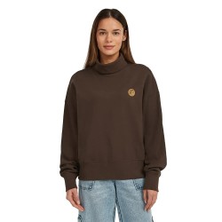 Блуза O´neill O´Riginals High Neck sweatshirt - Brown (Coffee Bean) блуза,дамски,блузи,o´neill,o´riginals,high,neck,sweatshirt,brown,(coffee,bean)