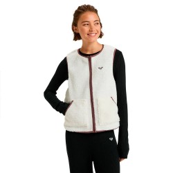 Потник Roxy Waves Of Warmth Easy Fleece vest - Whisper White потник,дамски,потници,roxy,waves,of,warmth,easy,fleece,vest,whisper,white
