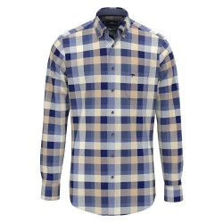 Риза с дълъг ръкав Fynch hatton 15108070 long sleeve shirt - Blue (Crystal Blue) риза,с,дълъг,ръкав,мъжки,ризи,fynch,hatton,15108070,long,sleeve,shirt,blue,(crystal,blue)