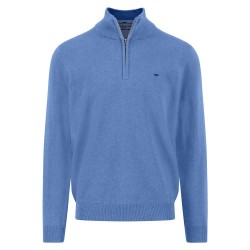 блуза,мъжки,пуловери,fynch,hatton,1514215,half,zip,sweater,crystal,blue,(blue)