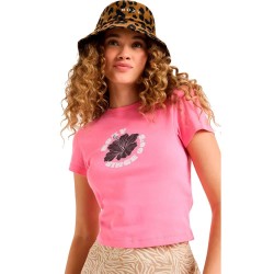 фланелка,с,къс,ръкав,дамски,топове,roxy,beach,love,short,sleeve,top,pink,cosmos,(pink)