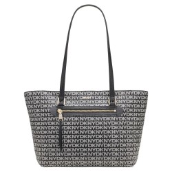 чанта,всички,чанти,dkny,bryant,ave,md,tote,bag,black,logo,black,(grey)