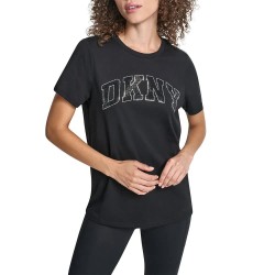 тениска,дамски,тениски,dkny,dw8000052,short,sleeve,t,shirt,black,(black,black)
