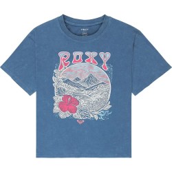 тениска,детски,тениски,roxy,eve,washed,oversized,short,sleeve,t,shirt,vintage,indigo