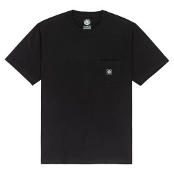 тениска,мъжки,тениски,element,icon,label,pocket,short,sleeve,t,shirt,flint,black,(black)