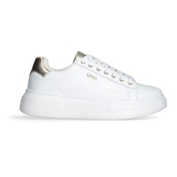 маратонки,дамски,маратонки,liu·jo,babol,01,trainers,tumbled,leather,meta,white,light,gold,(white)