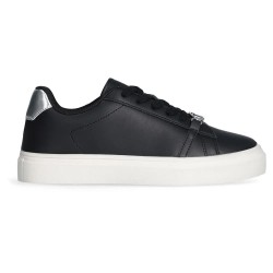 маратонки,дамски,маратонки,liu·jo,kiki,01,trainers,calf,leather,metalli,black,silver,(black)