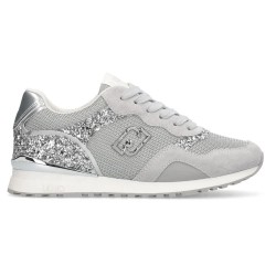 маратонки,дамски,маратонки,liu·jo,liu,jo,maxi,wonder,low,02,trainers,glitter,mesh,cow,sue,loft,silver,(grey)