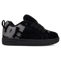 обувки,детски,маратонки,dc,shoes,court,graffik,se,trainers,black,black,grey