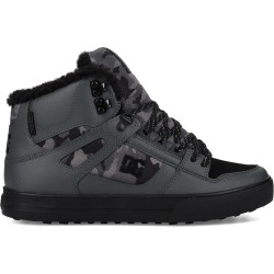 Високи кецове Dc shoes Pure High Top WC WNT trainers - Grey (Darkgrey / Black) високи,кецове,мъжки,маратонки,дамски,маратонки,dc,shoes,pure,high,top,wc,wnt,trainers,grey,(darkgrey,black)
