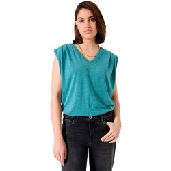 тениска,дамски,тениски,garcia,g50206,sleeveless,t,shirt,blue,lagoon,(blue)
