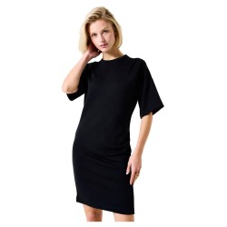 рокля,дамски,поли,и,рокли,garcia,h50086,short,sleeve,short,dress,black